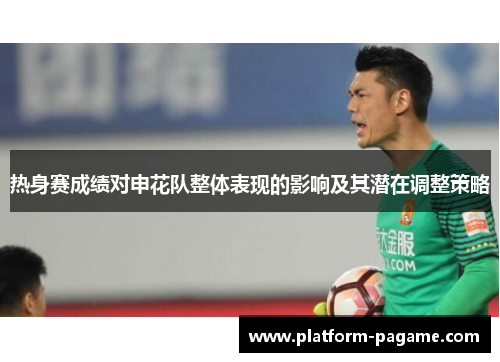 热身赛成绩对申花队整体表现的影响及其潜在调整策略
