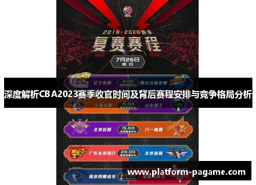 深度解析CBA2023赛季收官时间及背后赛程安排与竞争格局分析 深度解析CBA2023赛季收官时间及背后赛程安排与竞争格局分析